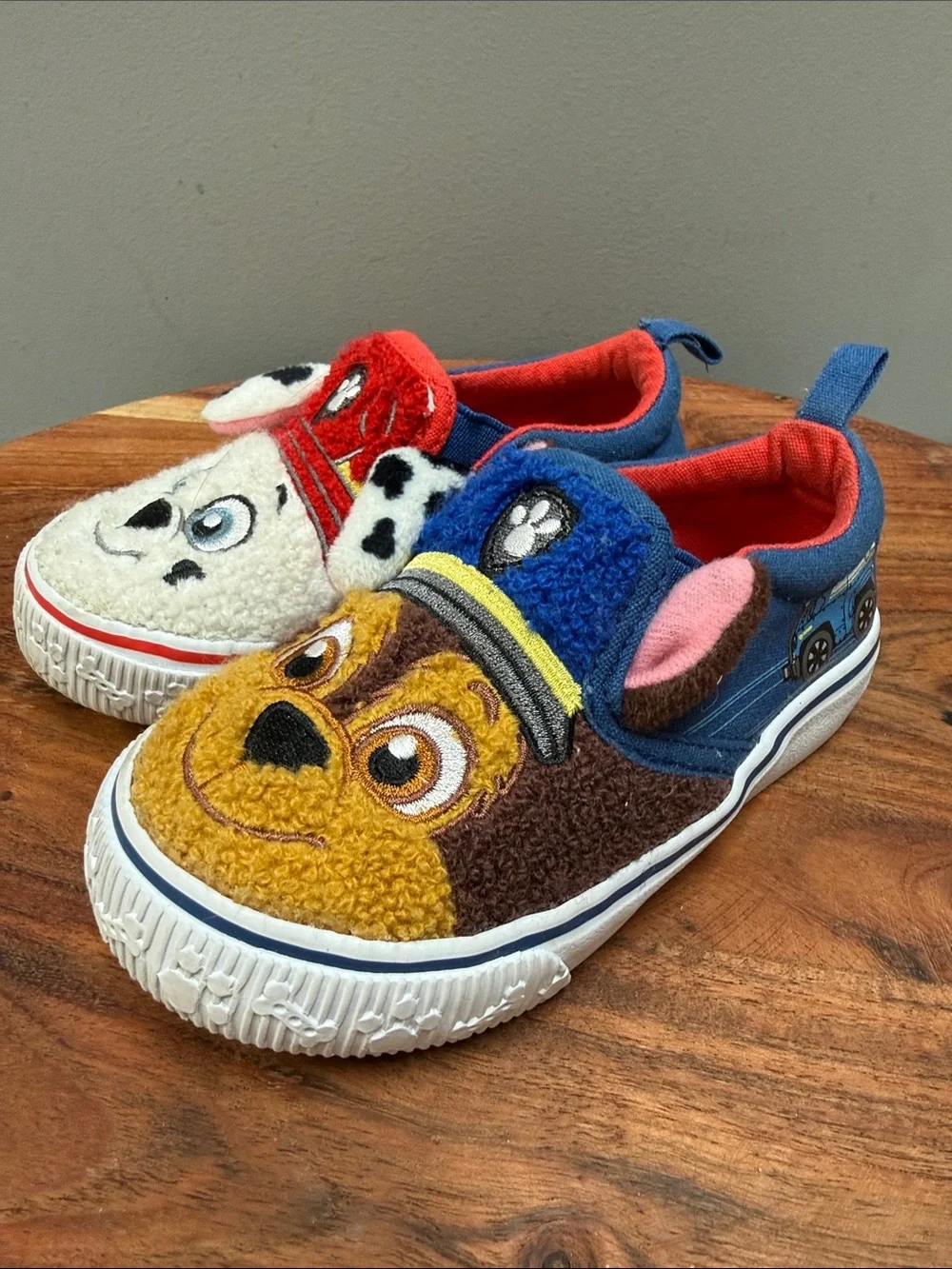 Paw Patrol Kids Slip-On Sneakers in Blue, Brown, Red & Yellow‎